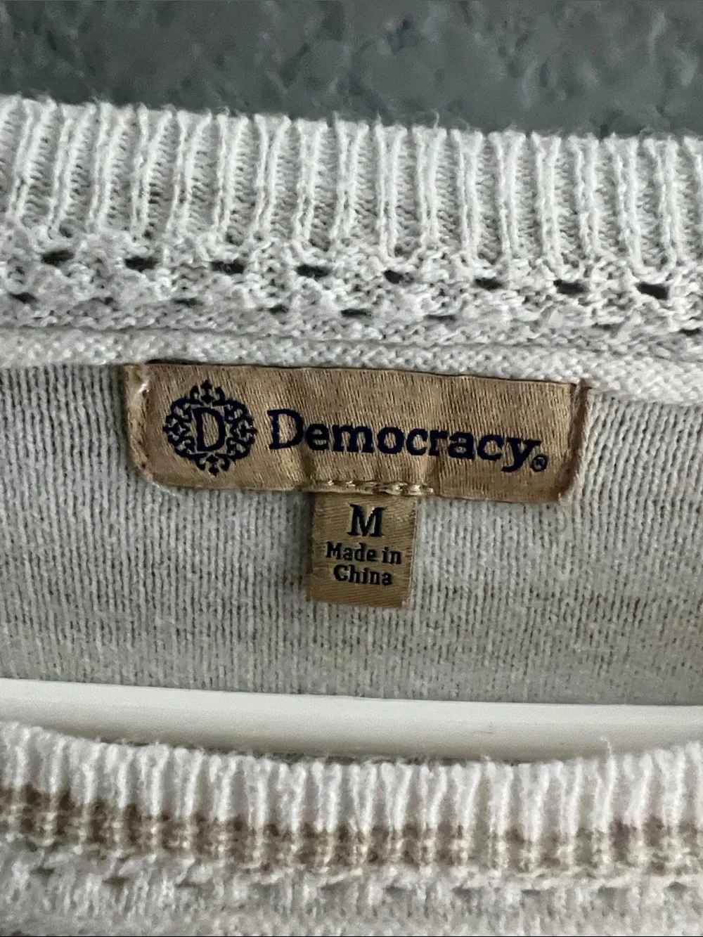 Democracy lightweight knit
